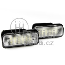 LED  Osvětlení SPZ Mercedes W219 CLS, 04 - 11