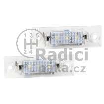 LED Osvětlení SPZ VW Golf V Plus