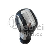 Hlavice řadící páky Citroen Xsara Picasso, 1999-2008, 5 stupňová, chrom, tunning1