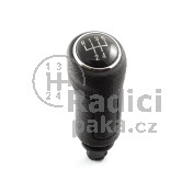 Hlavice řadící páky VW Polo IV, 5 stupňová, chrom