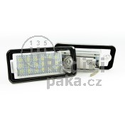 LED Osvětlení SPZ Audi A4 B6