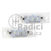 LED Osvětlení SPZ VW Golf V Plus