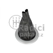 Manžeta řadící páky na Renault Megane II, chromový rámeček