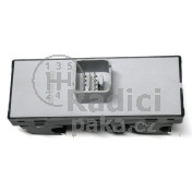 Ovládání vypínač stahování oken VW Passat B6, chrom, 5ND959857